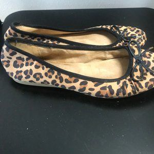Leopard Print Flats Shoes